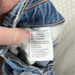 American Eagle  Dark Wash Paperbag High‎ Rise Mom Jeans Photo 1