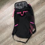 The North Face Black and Pink Geometric Backpack Photo 3