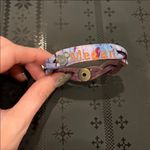 Disney Megan Vintage 90s Purple TieDye Leather Bracelet Mickey Mouse DisneyWorld Canada Photo 5