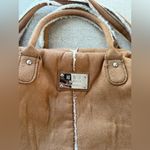 MNG by Mango Brown Tote Bag Purse Photo 4