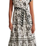 Abercrombie & Fitch NWT Tie Midi-Dress Small Photo 0