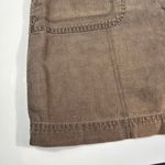 Sonoma Classic Skort Y2K Beige Brown Layered Mini Skirt Size 12 Minimal Earthy Photo 1