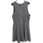 Hutch Sleeveless Textured Tweed Fit & Flare Dress Gray Black Plus 2X Party Work Photo 2