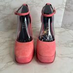 Gianni Bini  OTTEN Suede Ankle Strap Platform Pumps Size 9.5 M barbiecore cute Photo 3