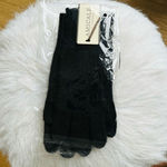 AMICALE Cashmere Touch Screen Tech Knit Gloves, Luxurious, 100%, Black, NWT Black Photo 10