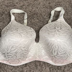 Playtex  White Full-Coverage Textured Bra Photo 0