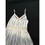 Abercrombie & Fitch  Womens‎ Dress XS Striped Embroidered Sun Dress Casual Photo 1