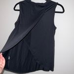 Athleta Workout Tank Top - Black - Open Back - Loose Fit Photo 3
