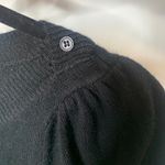 Energie Y2k Black Short Puff Sleeve Sweater Sz Medium Boho Photo 6