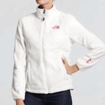 The North Face White Fur Jacket Photo 0