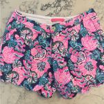 Lilly Pulitzer New  NWT Buttercup 5” Knit Shorts Shroom With A View $74 Size 4 Photo 5