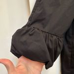 Theory  Classic Minimalist Puff Sleeve Modern Contemporary Black Dress Size 4 S Photo 3