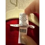 Victoria's Secret  XS Red Plaid Cotton‎ Blend Long Sleeve PJ Top Photo 3