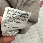 Lungo L’arno Made in Italy 100 % Linen Taupe/Fango Sleeveless Dress Size S Tan Photo 8