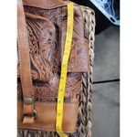 Patricia Nash Zamora Tooled Leather Western Purse Satchel Tassel Shoulder Purse Photo 2