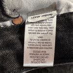 PacSun SZ 30 Vintage Loose Crop Jeans Button-Fly Hi-Rise Seamed Leg Frayed Black Photo 9