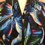 New Balance  Women’s Windcheater Jacket Tropical Palms Photo 2