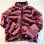 Old Navy  Pink Camo Sherpa Teddy Jacket  Photo 0