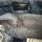 MOTHER The Looker Ankle Fray Jeans In Satisfaction Guaranteed Size 24 Blue Photo 4