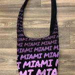 Miami Purple Arkash Beach Shoulder/ Crossbody Bag Photo 0