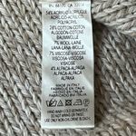 Anthropologie Moth Fireside Turtleneck Sweater White Cream Size XSmall Photo 3