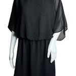 Narcisa Lang Dress Black Womens Medium Lost April Open Back Neutral Whimsygoth Photo 0