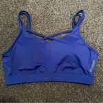 Reebok Women's Blue Sports Bra Size M Photo 0