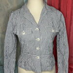 Karen Kane  Monochrome Striped suit Photo 0