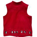 Christopher & Banks Women’s Christmas Vest Size S Photo 1