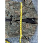 Peck & Peck Paisley Brocade Blazer Jacket Metallic Lurex Boho Frog Closure 6 Photo 7
