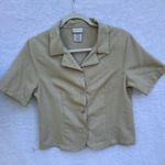 White Stag  Tan Button-Up Blouse Photo 1