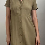 Everlane ‎ The Japanese GoWeave Notch Shirtdress Collar Mini Short Sleeve NWT 00 Photo 0