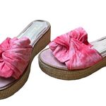 Vintage Havana  Aya Espadrille Sandal - Pink Tie Dye, Sz 5.5 Photo 10