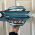 Kate Spade Glitter baby Blue Satchel Purse New With Tag Photo 2