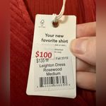 Marine layer  LEIGHTON Dress Corduroy Pockets ROSEWOOD Sleeveless NWT Medium Photo 2