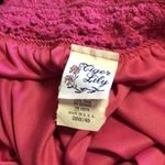 Vintage 70s hot pink muumuu tunic shirt Size XL Photo 6