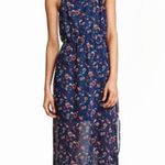 Divided by H&M Floral Print Maxi Halter Dress Size 6 Photo 0
