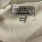 Robbie Bee NWOT Signature by  Plush White Shawl Photo 5