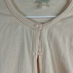 Talbots Women Stretch Comfy Pima Cotton Cardigan Sweater L Photo 3