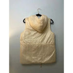 Marc New York  Satin Champagne Puffer Vest Size Small Hood NWT Anthony Ski Photo 1