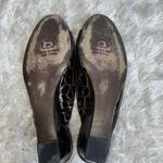 Stuart Weitzman Stuart Weitzmann Brown Croc Embossed Wedge Heels Sz 8M Photo 3