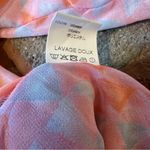 Sun Light Paris pink, orange & light blue flowy blouse Pink Size undefined Photo 5