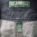 Ralph Lauren Blue Gold Knee-Length Pencil Skirt Photo 2