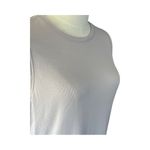 Athleta Ribbed Tank Top Lavender Grey Modal Blend Small Soft Stretch Activewear Photo 3