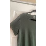 Krimson Klover Womens Medium Green Sadie Tee Shirt Dress Tie Front Jersey Photo 3