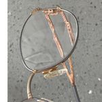 TURA Eyeglasses Mod. 154 CHA Gold Oval Full Rim Eyeglasses Frames ONLY 53 Photo 12