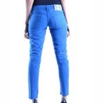 Fiorucci | NWT Cerulean Blue Trouser Pants Pocket Skinny Tapered | Size 26 (4) Photo 1