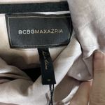 BCBGMAXAZRIA BCBGMAZARIA ASYMMETRICAL SOFT JACKET PURPLE MEDIUM ZIPPER WIDE LAPEL WOMENS Photo 3