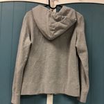 The North Face  Women's M Medium Full Zip‎ Hooded Jacket Light Grey and Purpose Photo 5
