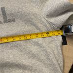 Karl Lagerfeld  Women’s Studded Eiffel Tower Grey Oversized Sweatshirt Top Sz 2X Photo 4